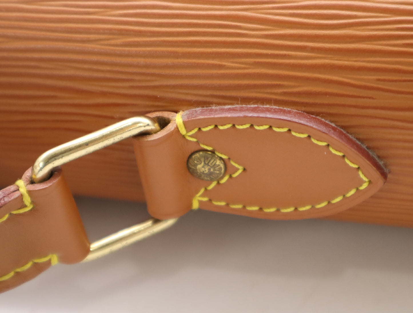 LOUIS VUITTON M54418 EpiServiette Ambassador Zipang Gold Business Bag with 2 Keys