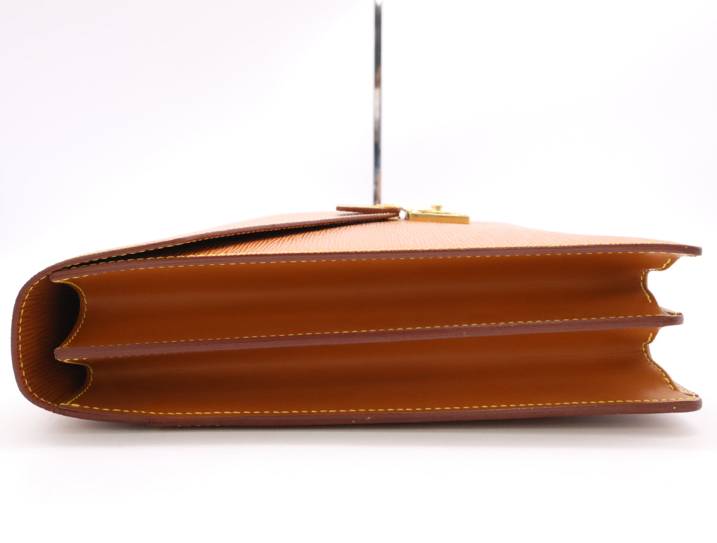 LOUIS VUITTON M54418 EpiServiette Ambassador Zipang Gold Business Bag with 2 Keys