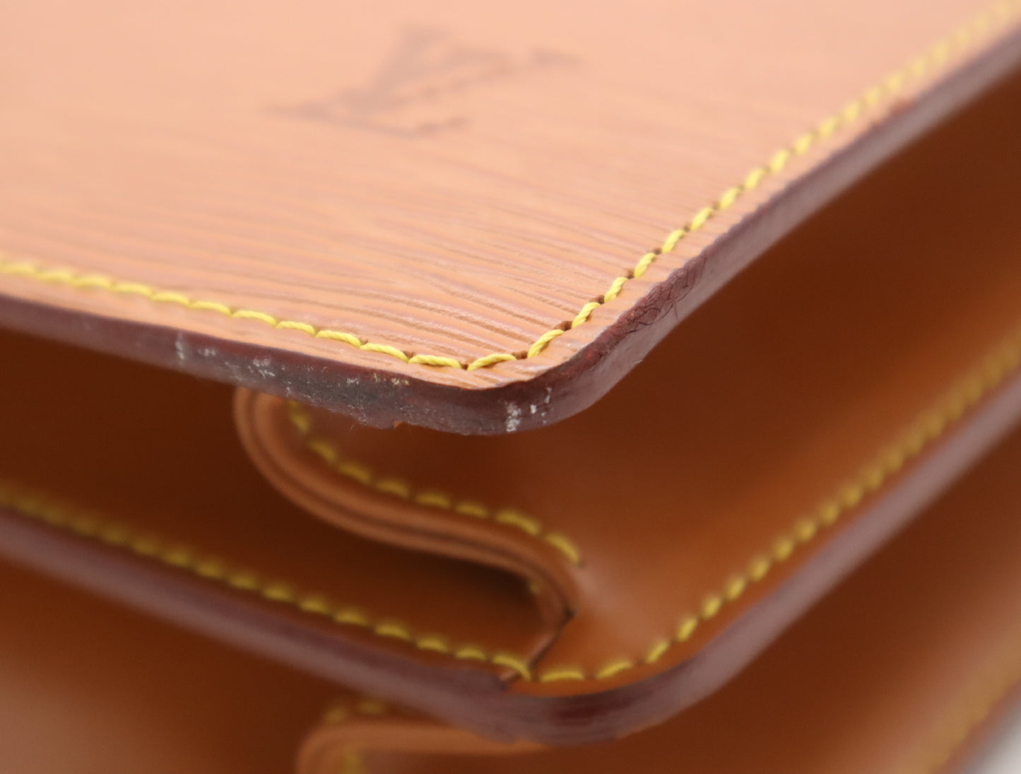 LOUIS VUITTON M54418 EpiServiette Ambassador Zipang Gold Business Bag with 2 Keys