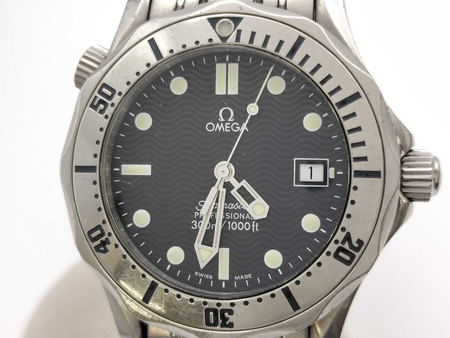 OMEGA Seamaster 2542.80 56077656 Quartz Navy Dial Men's Watch