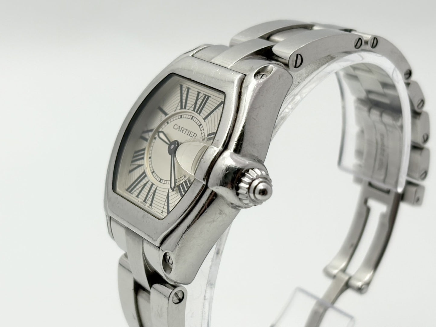 Cartier Roadster W62016V3 2675 244432BB Quartz Women's Watch