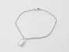 LOUIS VUITTON Q95450 Silver Lockit Bracelet, 925 Silver Bracelet/Bangle