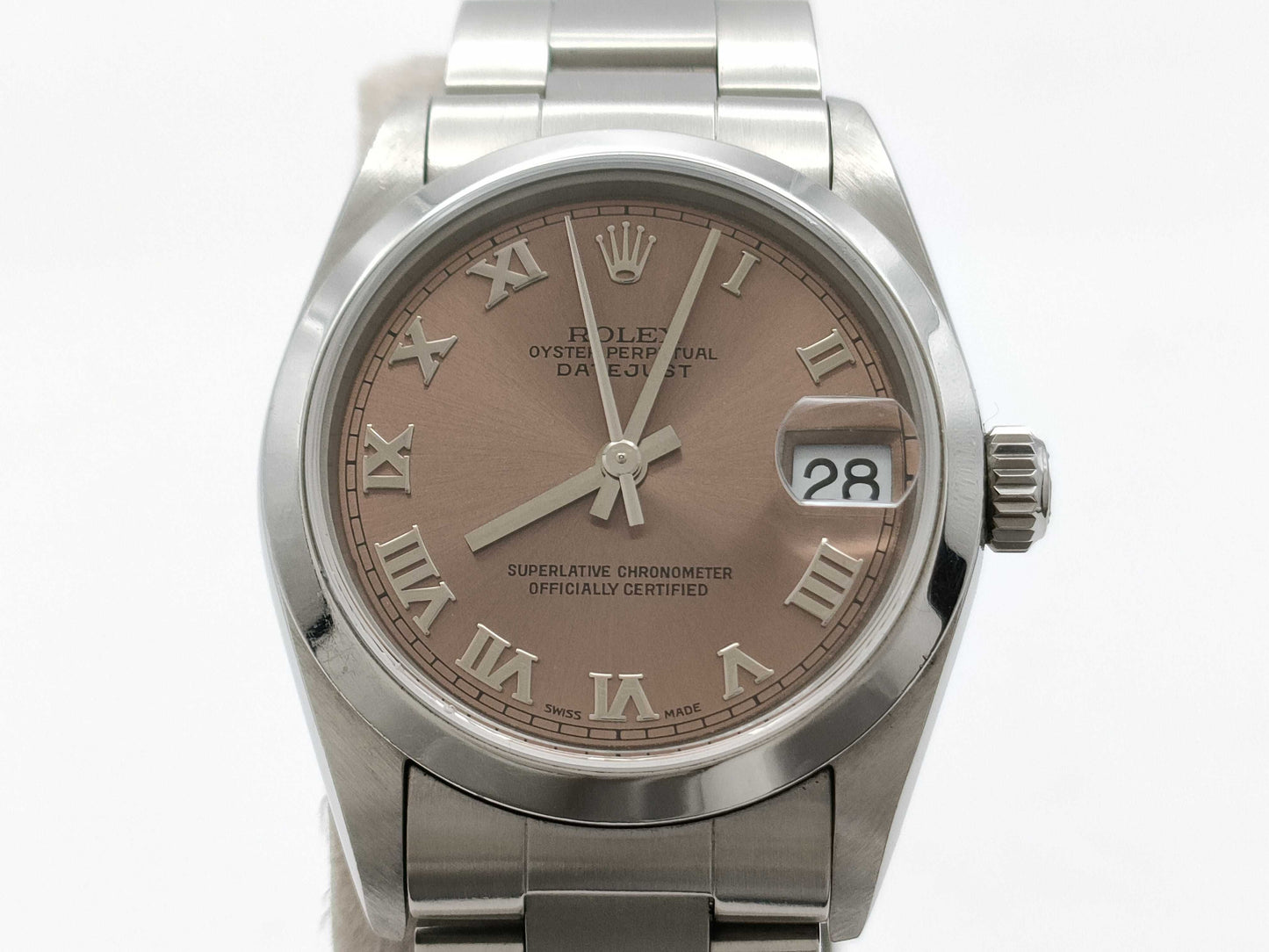 ROLEX 78240 K472115 Pink Roman Women's Watch