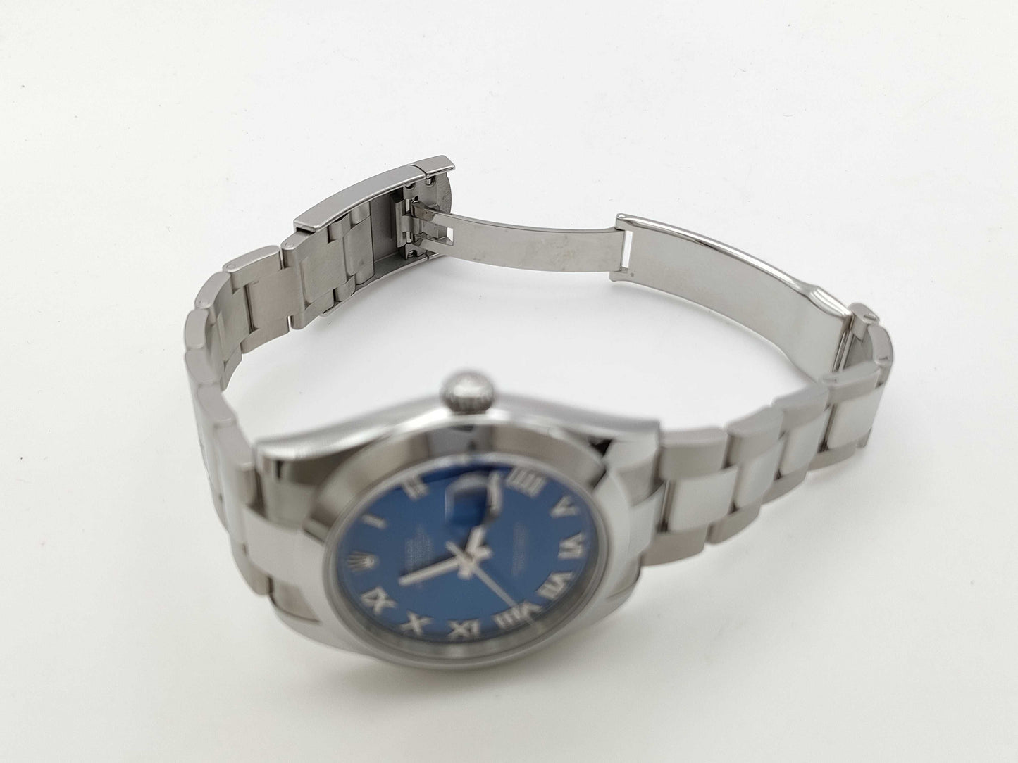 ROLEX 126300 Y61X0875 Azzurro Blue Men's Watch
