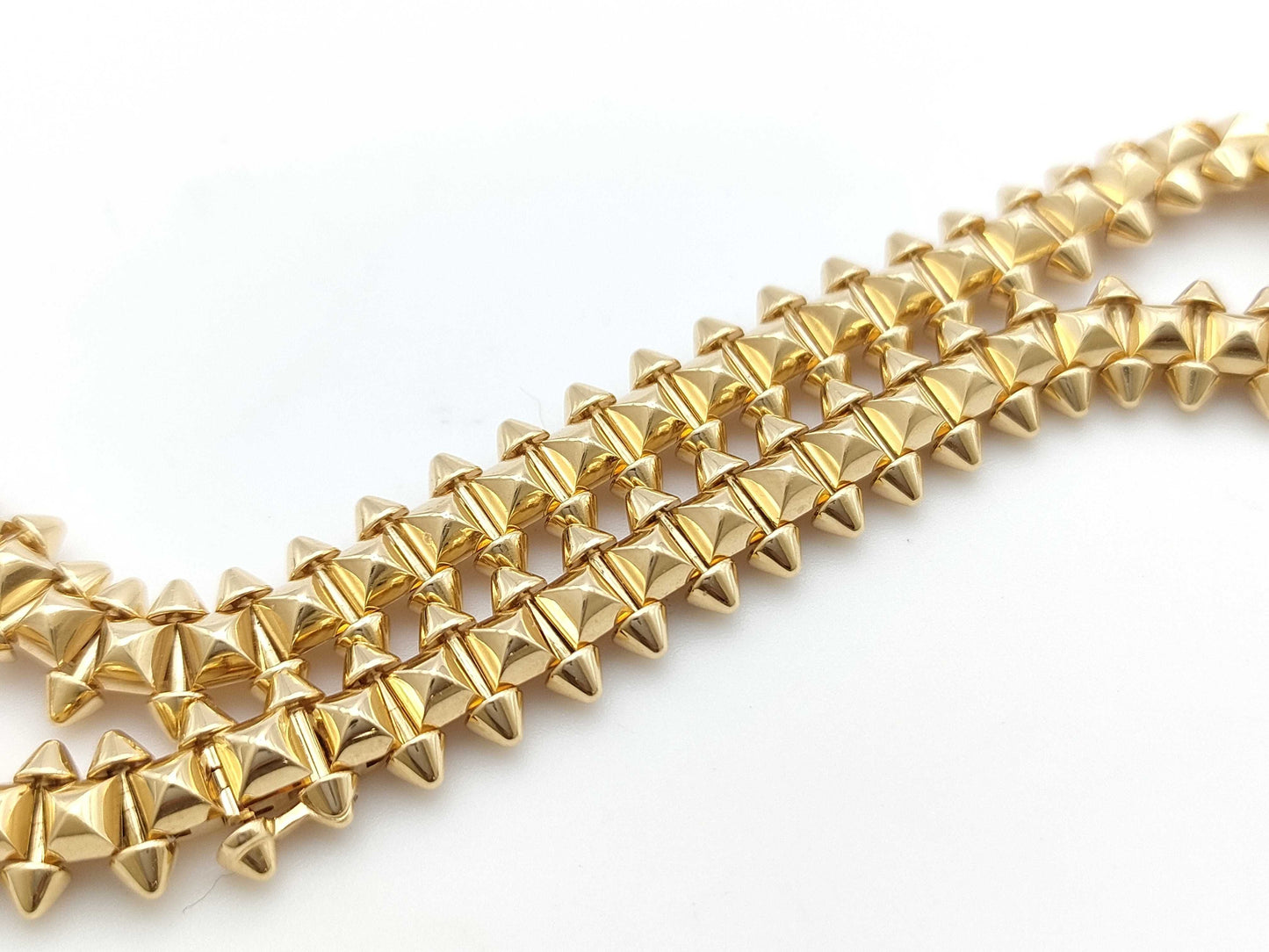 Cartier Crash de Cartier #20 AU750 36.4g Bracelet/Bangle