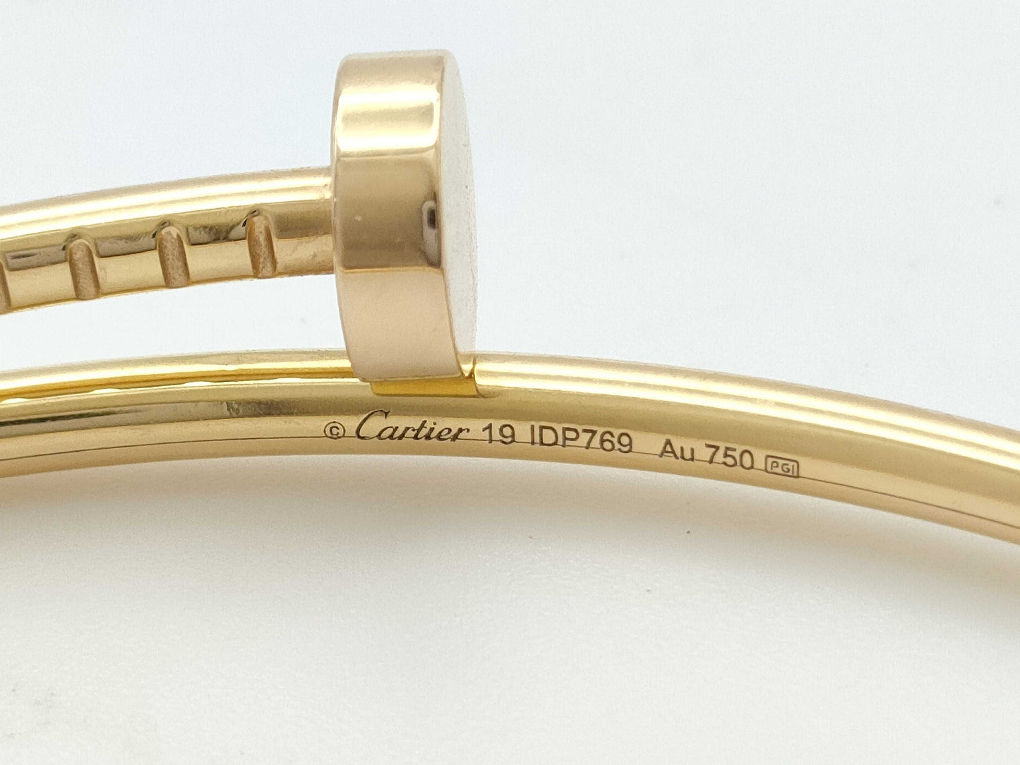 Cartier Juste un Clou Small #19 Yellow Gold AU750 10.7g Bracelet/Bangle