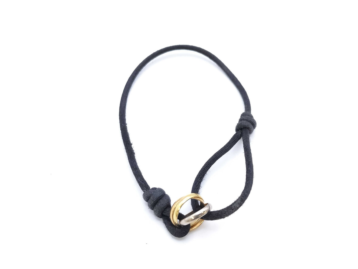 Cartier Trinity Cord Bracelet 750 3.4g Bracelet/Bangle