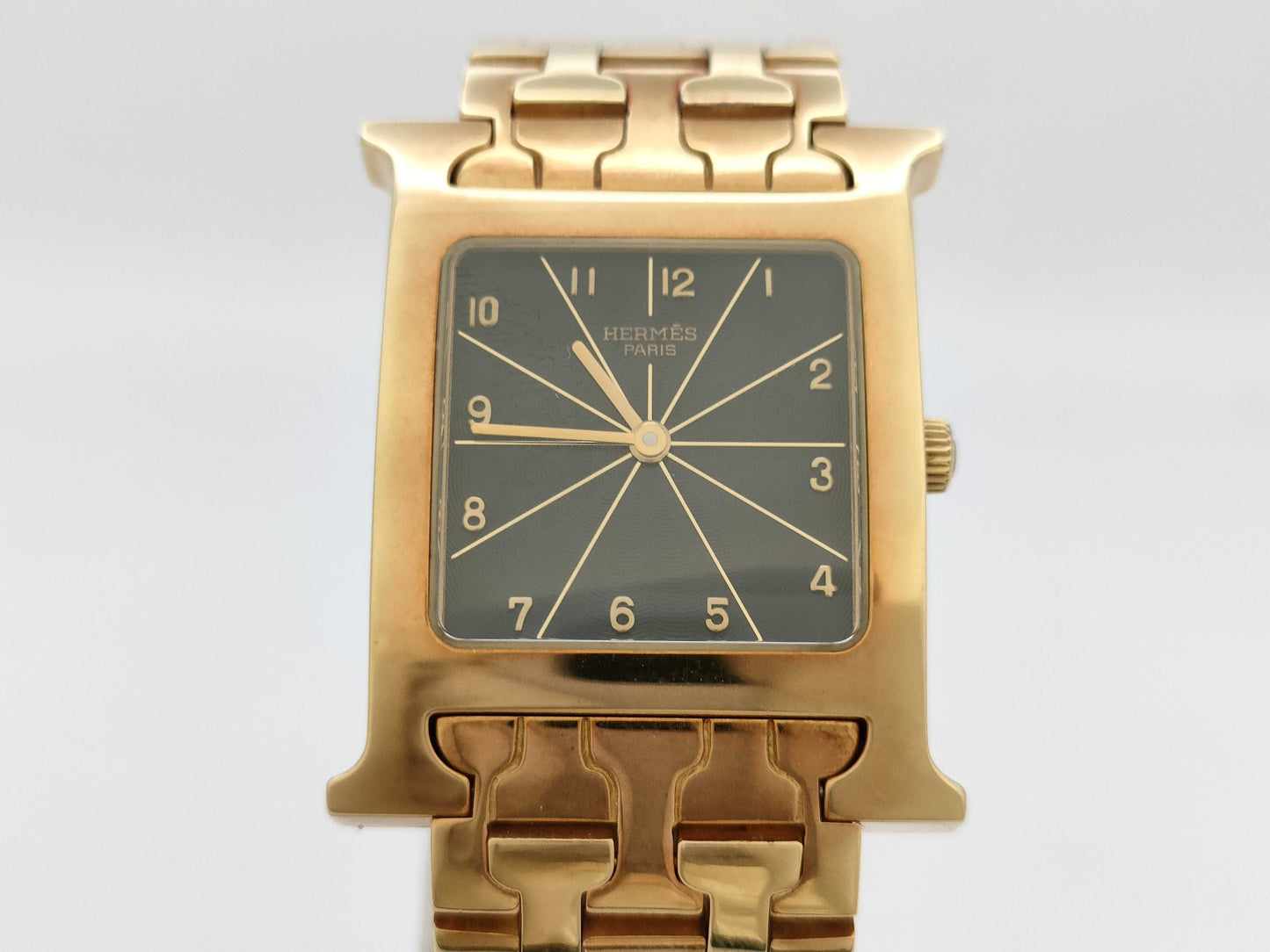 HERMES H Watch HH1.585 1033673 Quartz K18 Women's Watch