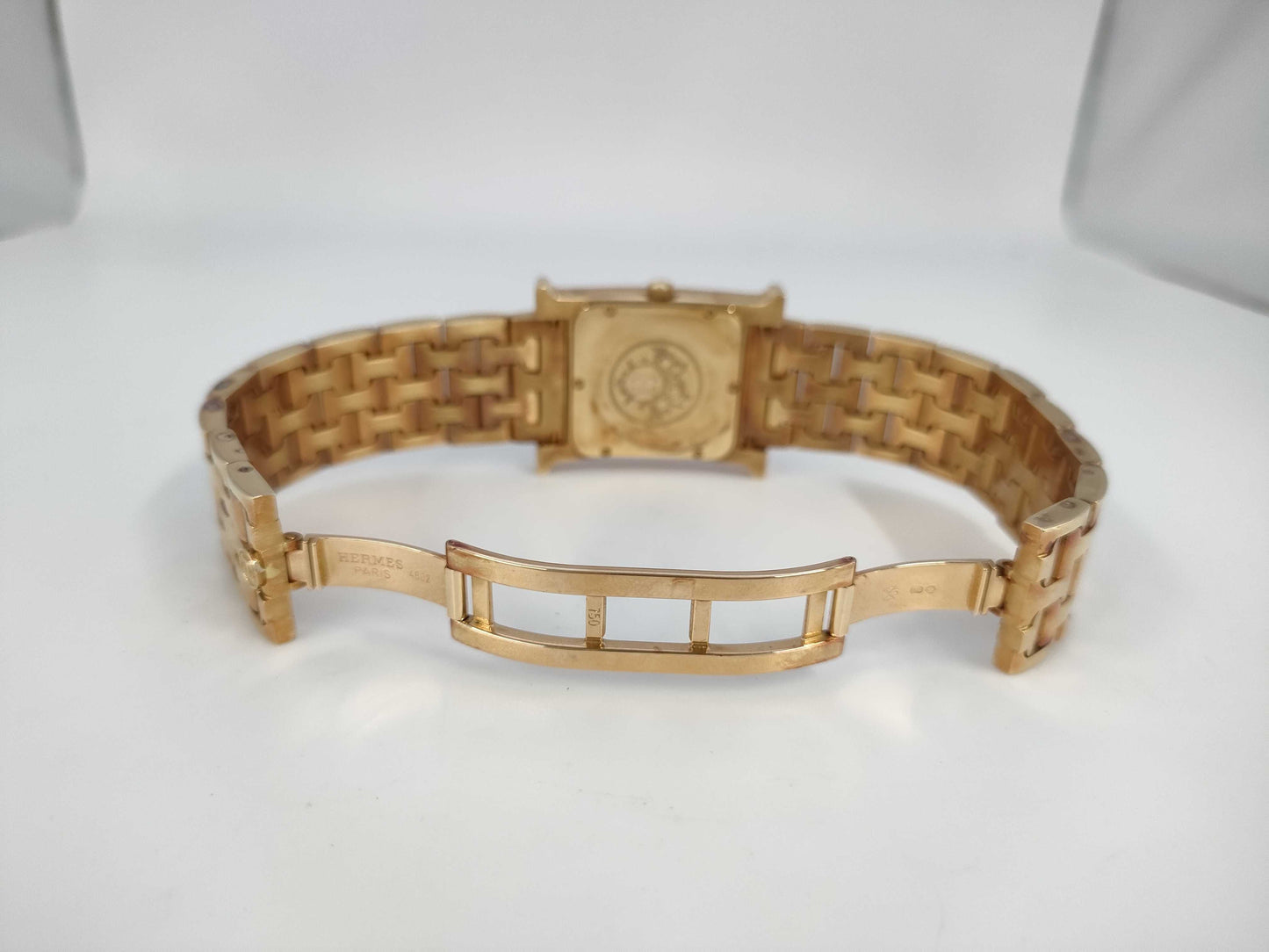 HERMES H Watch HH1.585 1033673 Quartz K18 Women's Watch