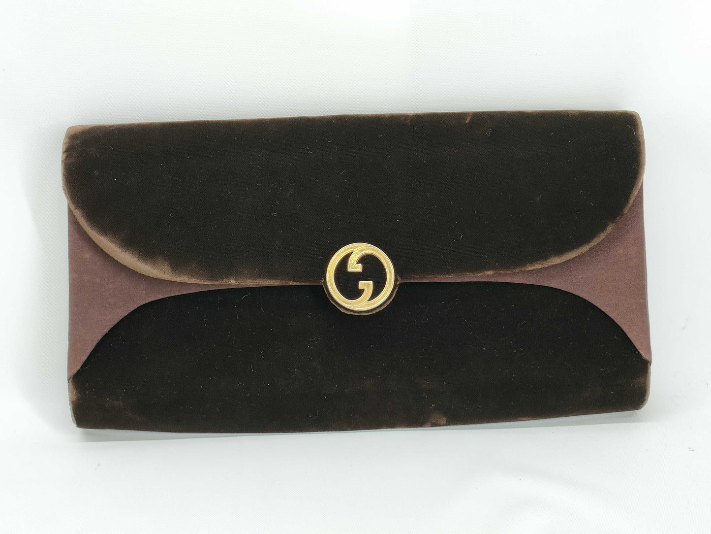 GUCCI Velvet Clutch Bag