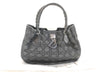 Dior HK-Dior 06-BO-0048 Cannage Satin Black Tote Bag