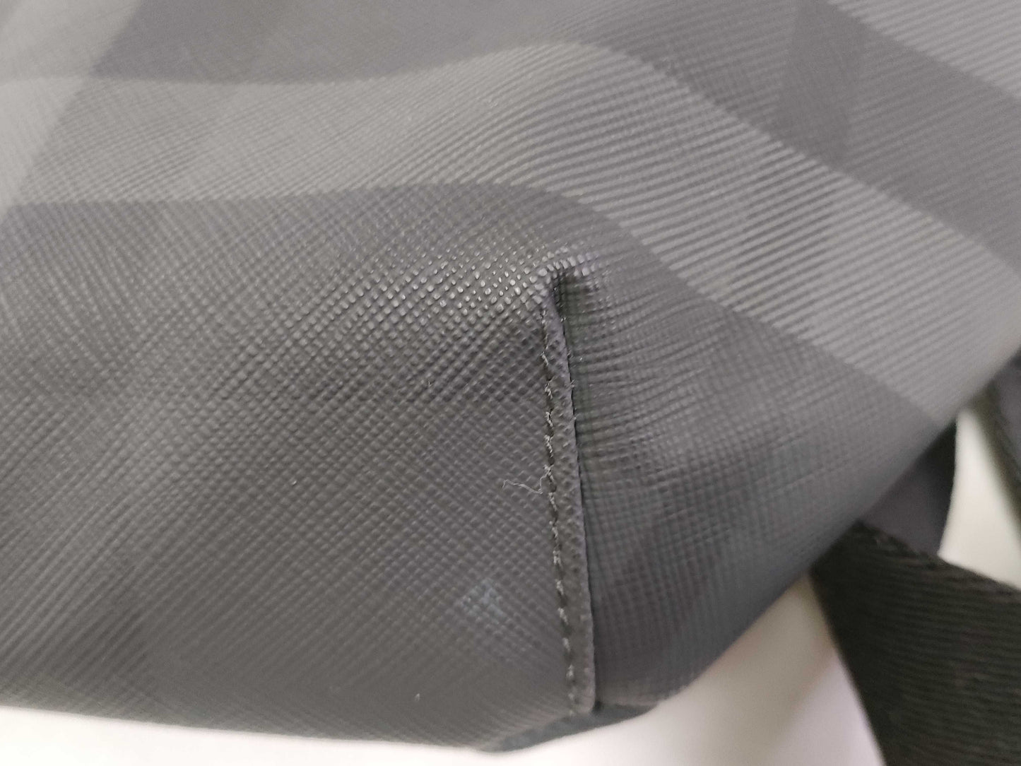 BURBERRY FR - buberry bum black leather bag waist bag