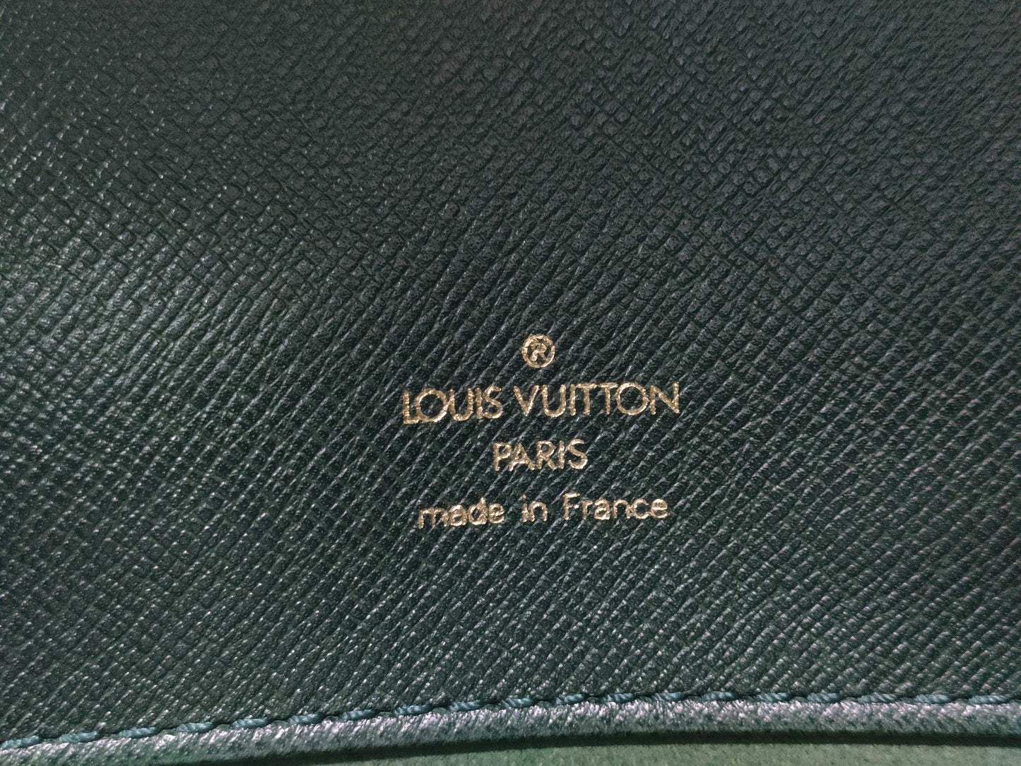 LOUIS VUITTON Taiga Servie Clado M30074 Business Bag