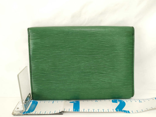 LOUIS VUITTON EPI FR-LOUIS VUITTON EPI POCHETTE ARCHE GREEN Shoulder Bag