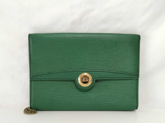 LOUIS VUITTON EPI FR-LOUIS VUITTON EPI POCHETTE ARCHE GREEN Shoulder Bag