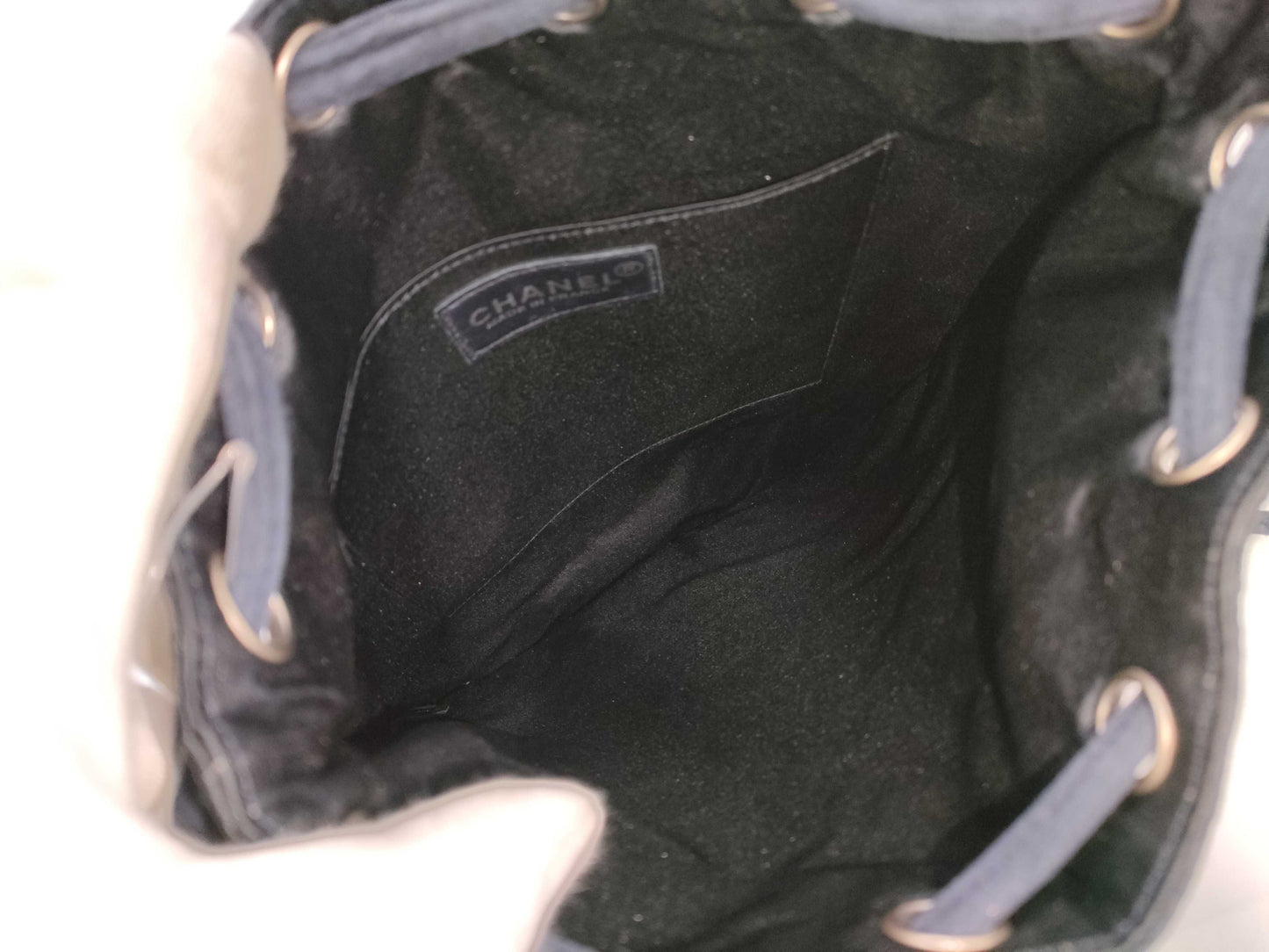 CHANEL CHANEL Matelasse Satin Backpack No. 6 Guarantee Backpack Backpack