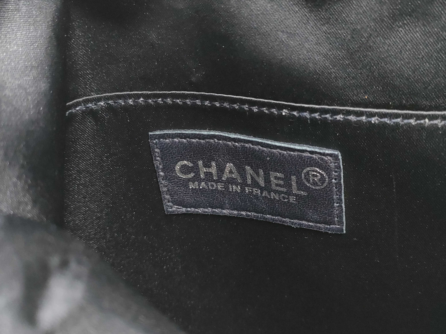 CHANEL CHANEL Matelasse Satin Backpack No. 6 Guarantee Backpack Backpack