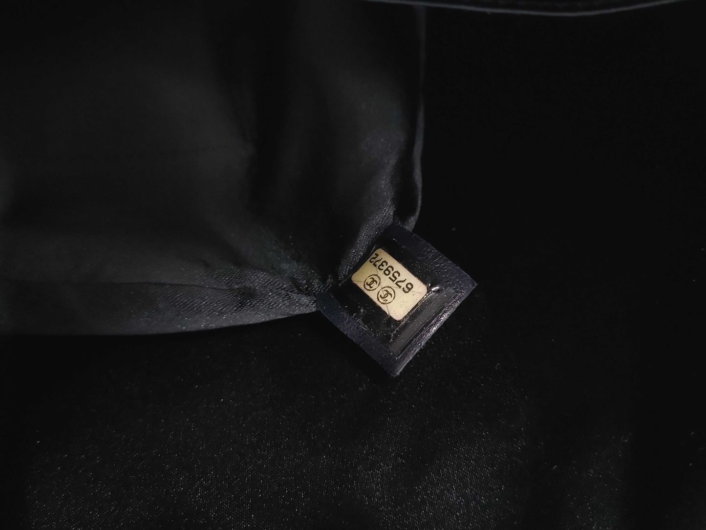 CHANEL CHANEL Matelasse Satin Backpack No. 6 Guarantee Backpack Backpack
