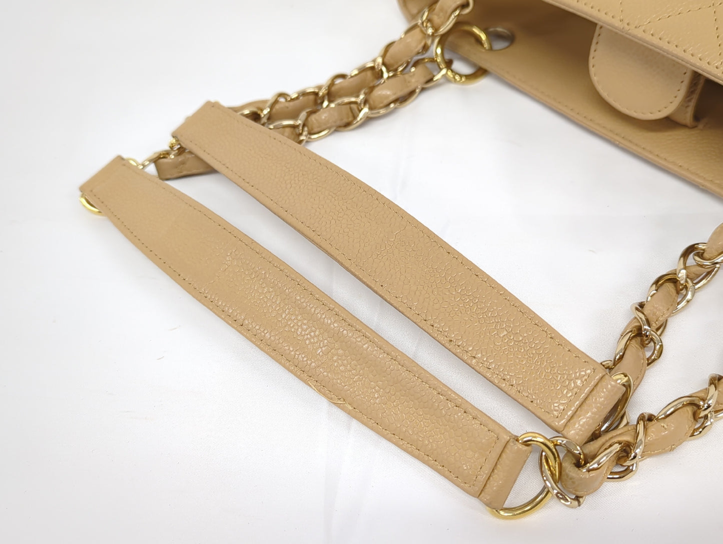 CHANEL Caviar Skin Chain Tote, No. 9 Tote Bag