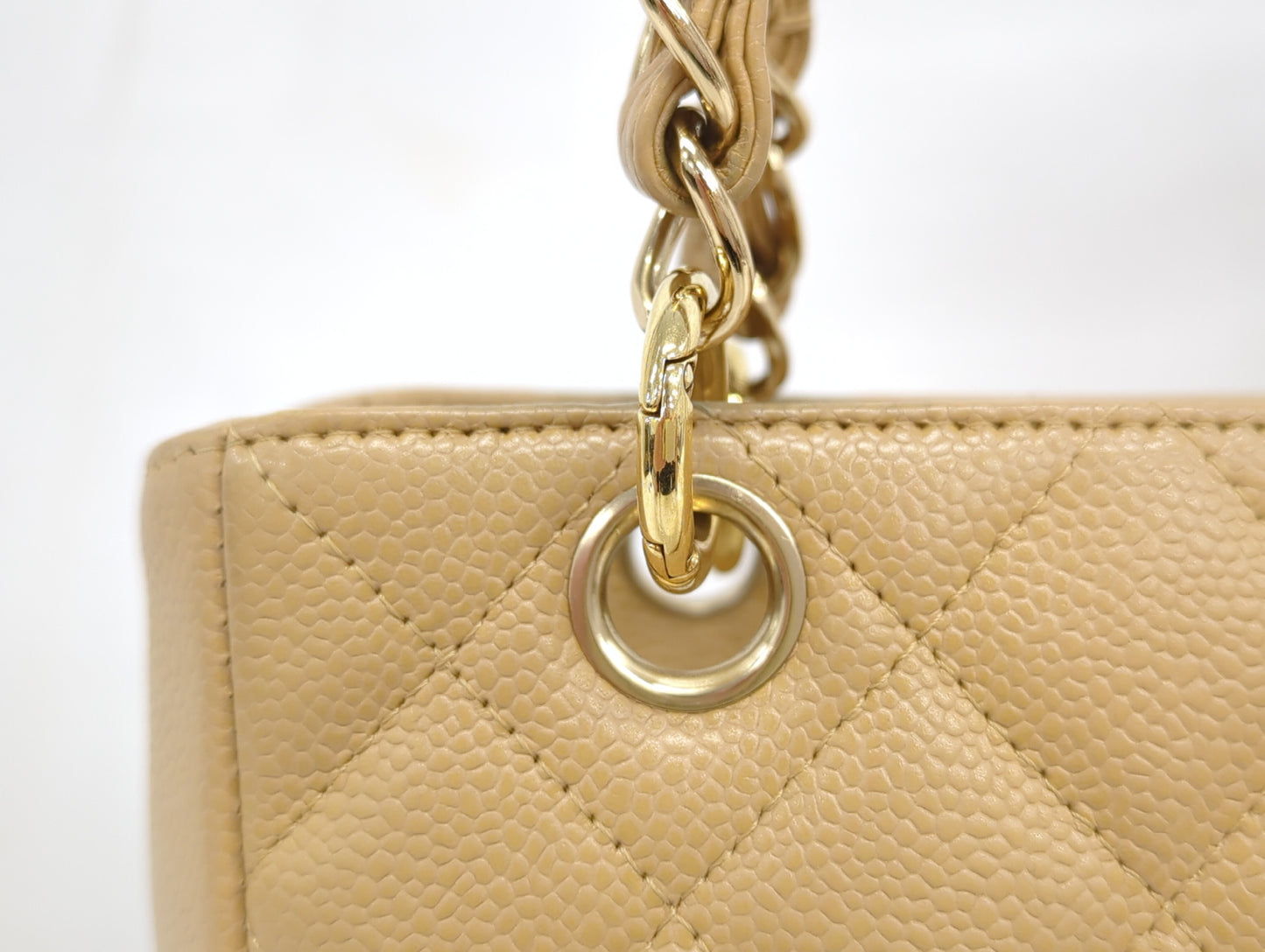 CHANEL Caviar Skin Chain Tote, No. 9 Tote Bag