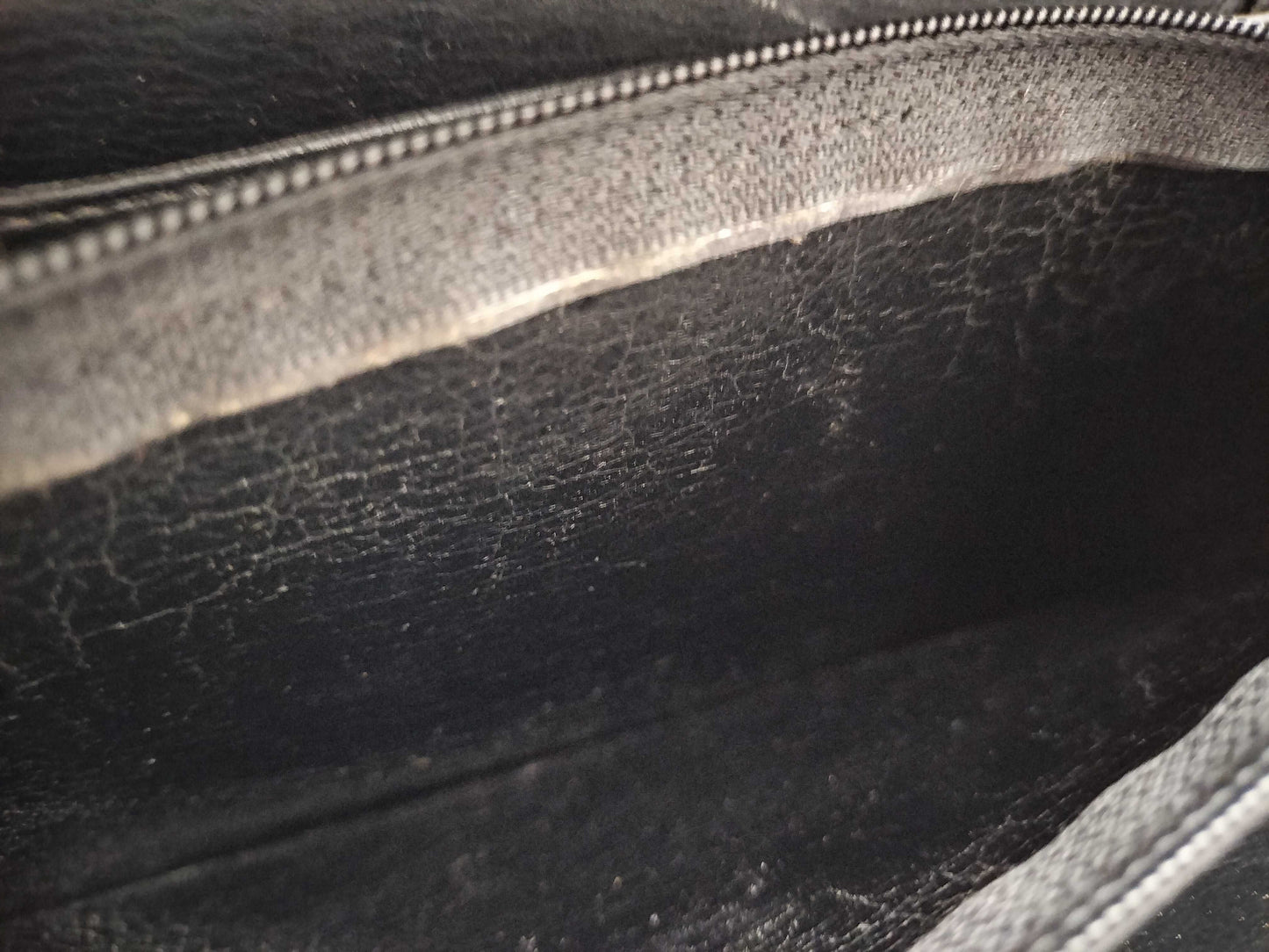 Dior Christian Dior Leather Shoulder Bag Black Shoulder Bag