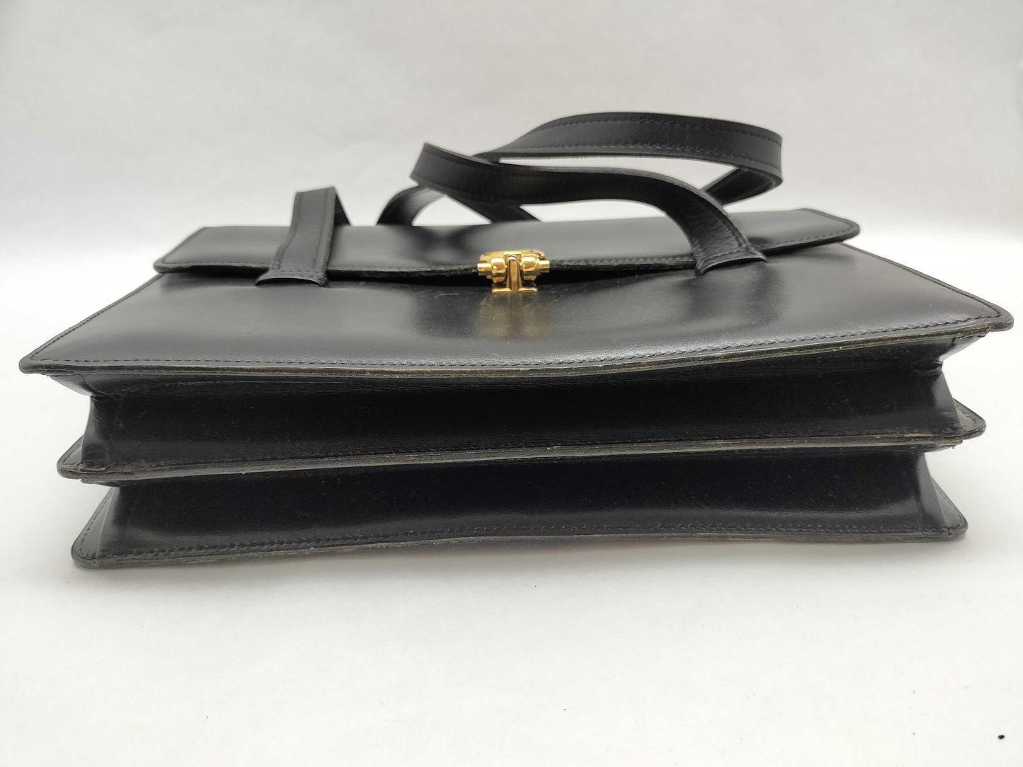 Dior Christian Dior Leather Shoulder Bag Black Shoulder Bag
