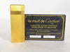 Cartier Cartier lighter ignition not confirmed lighter