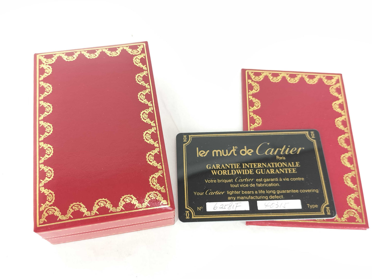 Cartier Cartier lighter ignition not confirmed lighter