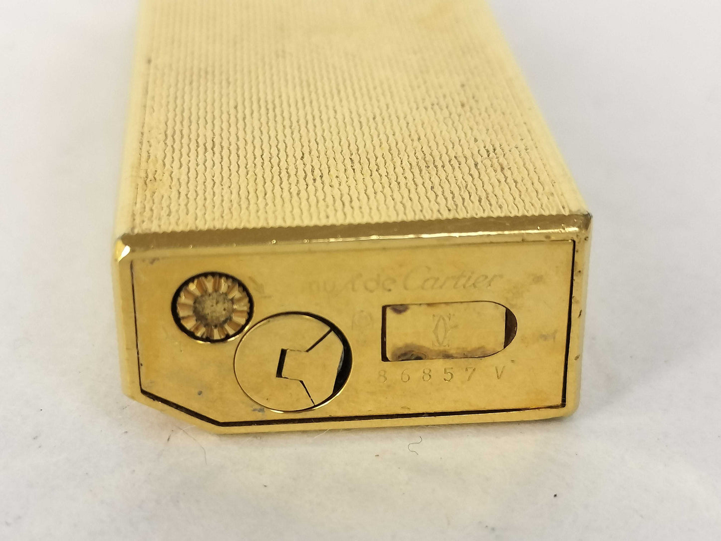 Cartier Cartier lighter ignition not confirmed lighter