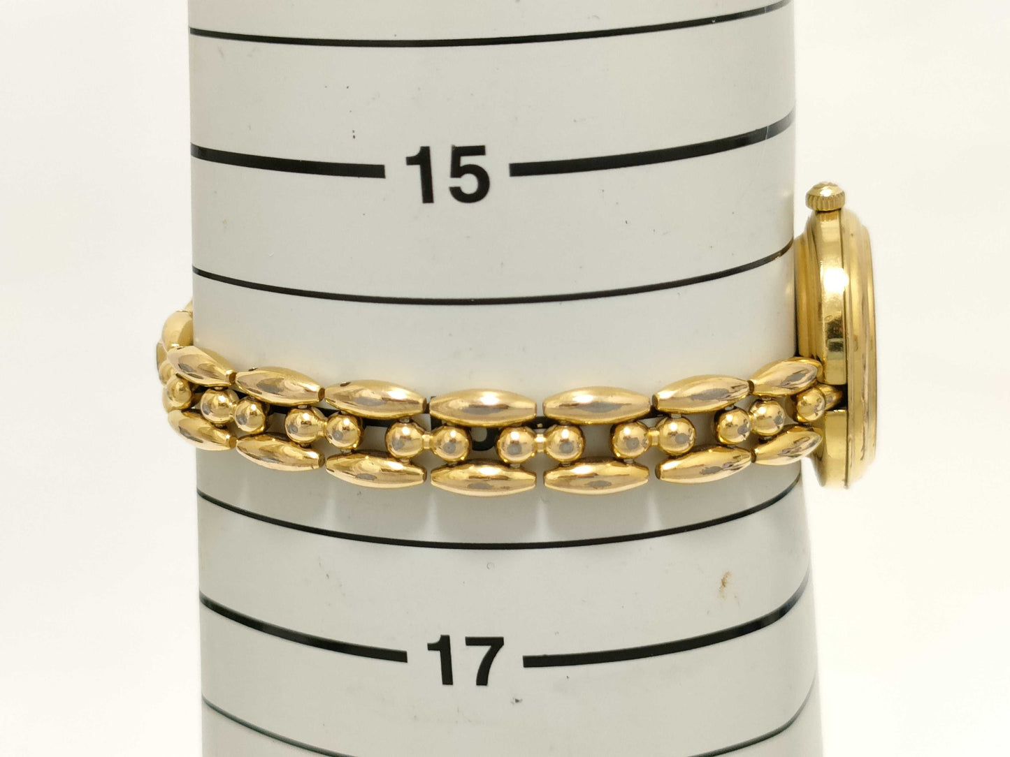 GUCCI 11/12.2 0369465 GP/QZ White Dial Women's Watch