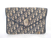 Dior Trotter Christian Dior Trotter Canvas Chain Shoulder Bag Navy x Beige Shoulder Bag