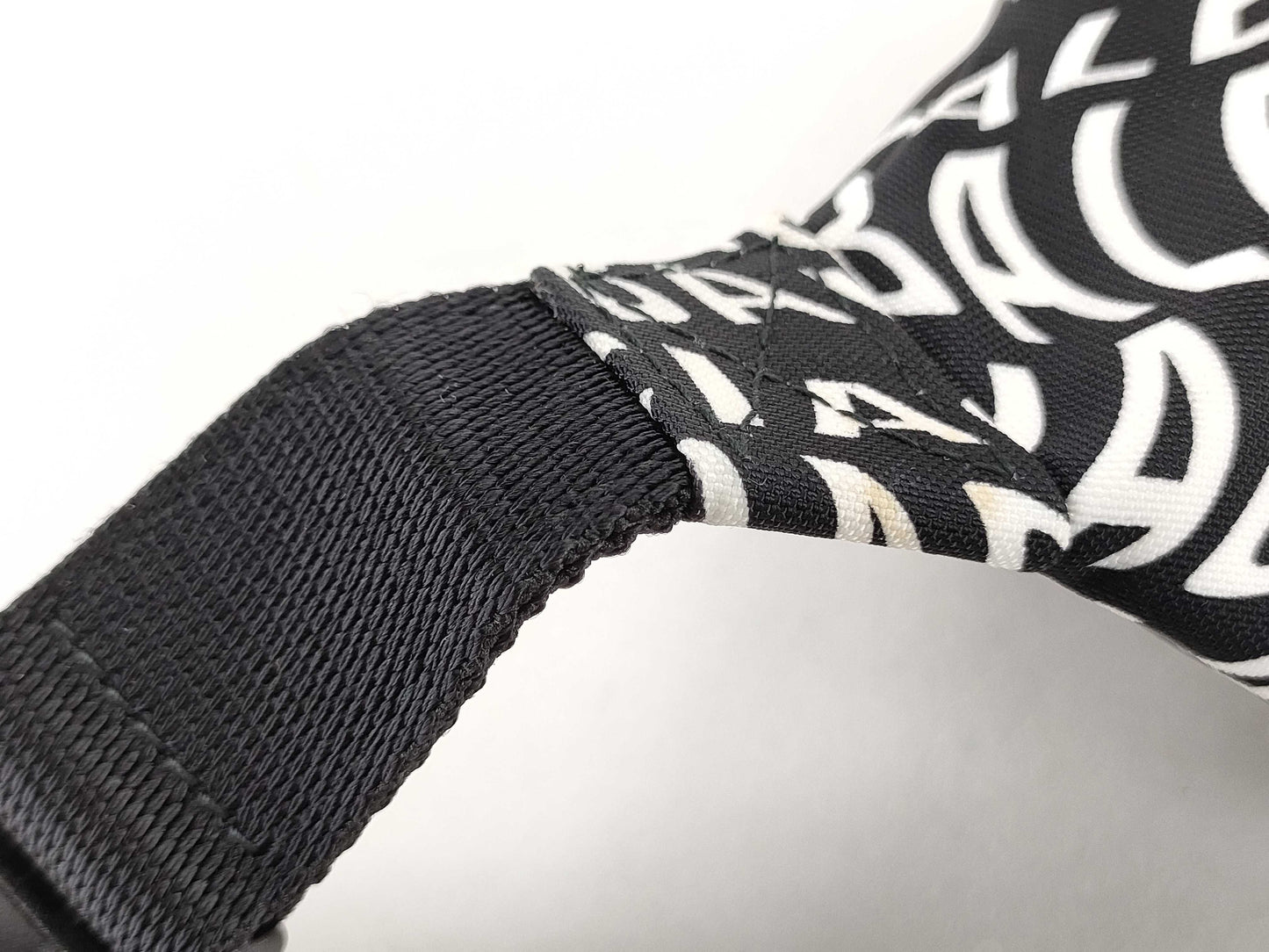 BALENCIAGA All-Over Print Nylon Canvas Waist Bag 533009.1060.W・002123 White/Black Waist Bag