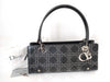 Dior Christian Dior Leather Handbag 05-MA-1003 Black Handbag