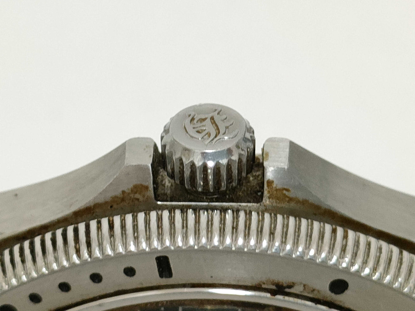 HAMILTON Khaki Sub 330 9859 SS/QZ Black Dial Men's Watch