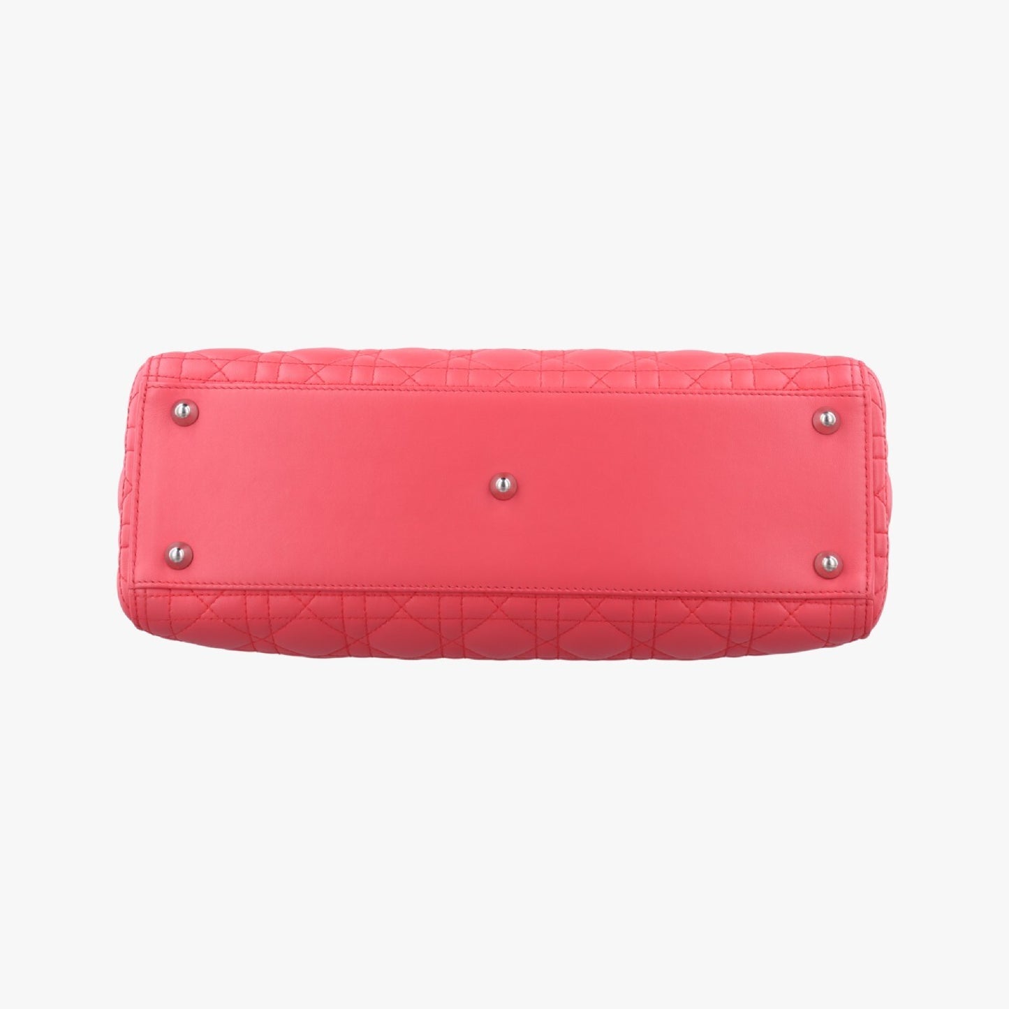 Dior Lady Dior Pink Lambskin 15-BO-1112 Shoulder Bag