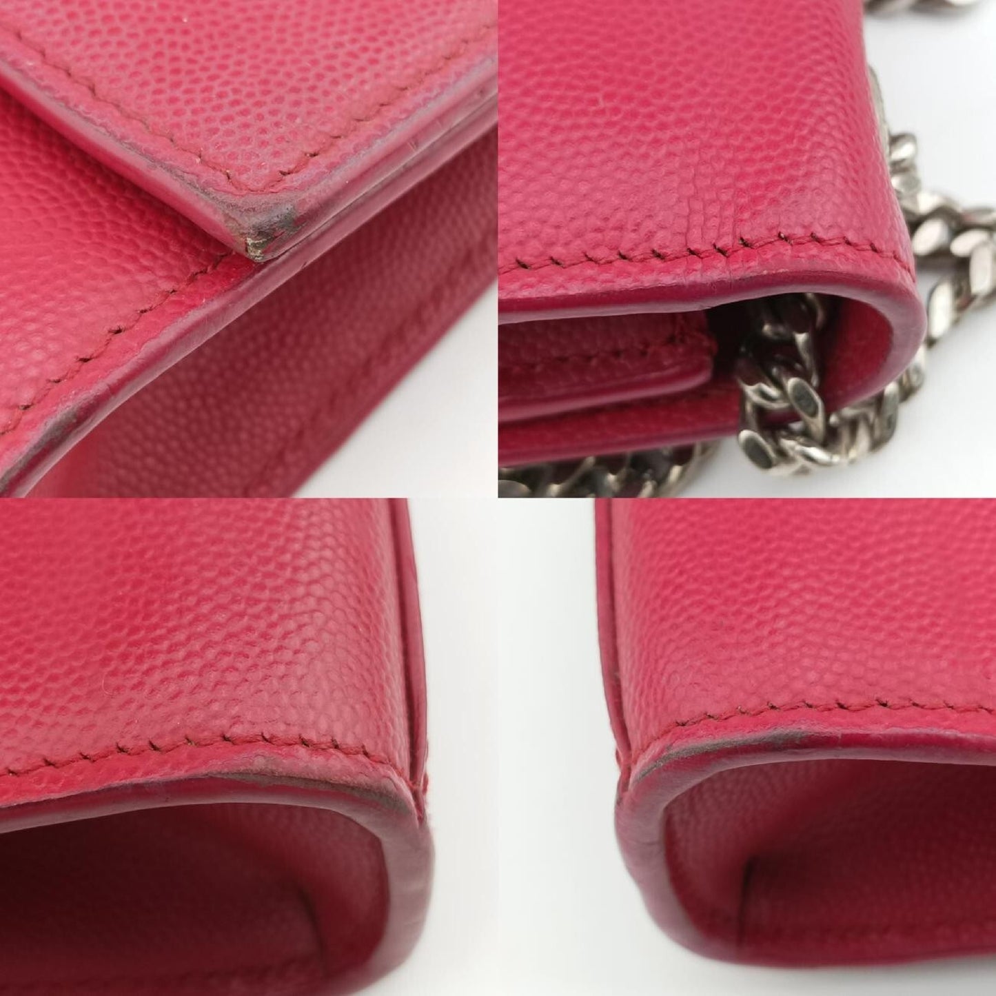Yves Saint Laurent Kate Red Caviar Skin Shoulder Bag 364021GAB.364021.0617