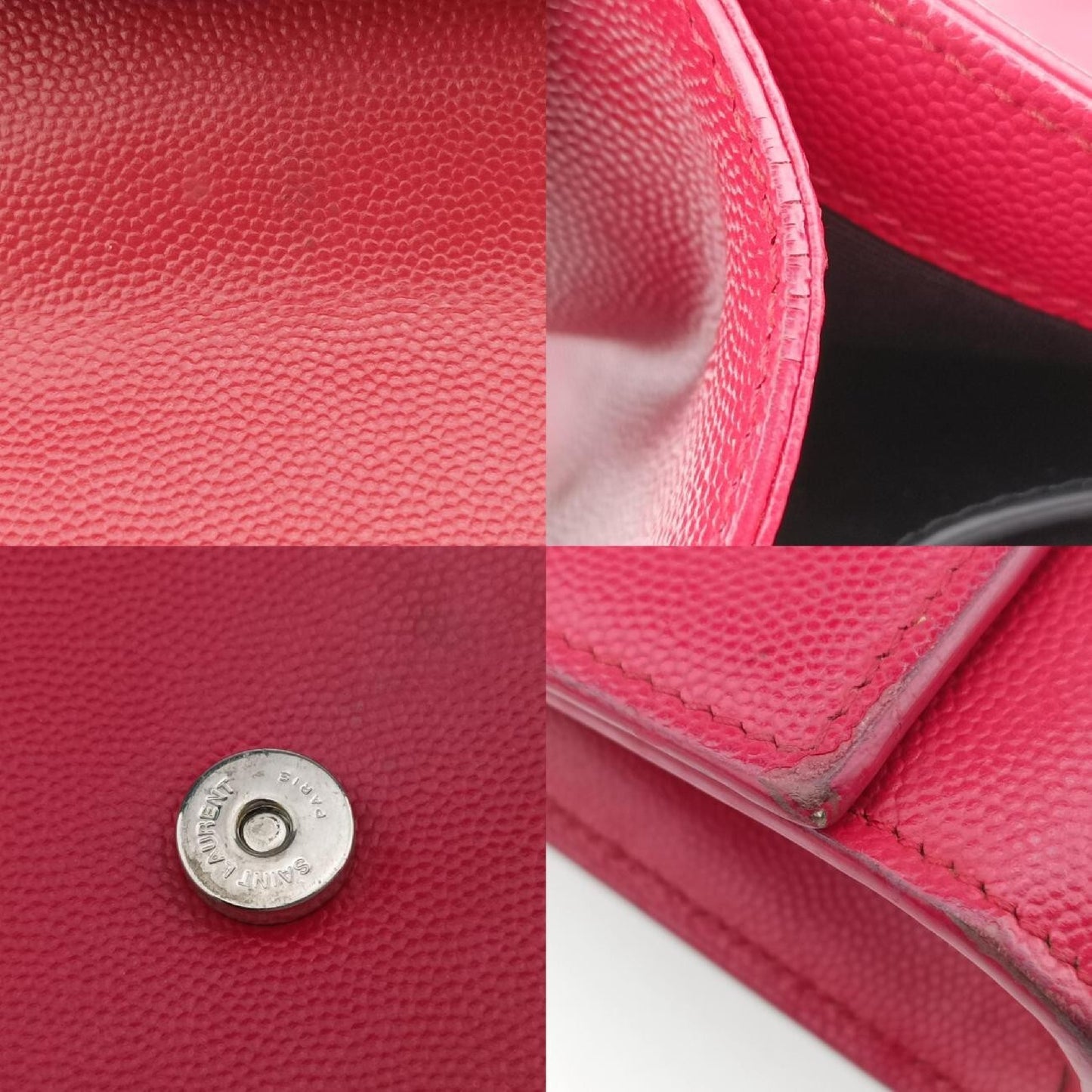 Yves Saint Laurent Kate Red Caviar Skin Shoulder Bag 364021GAB.364021.0617