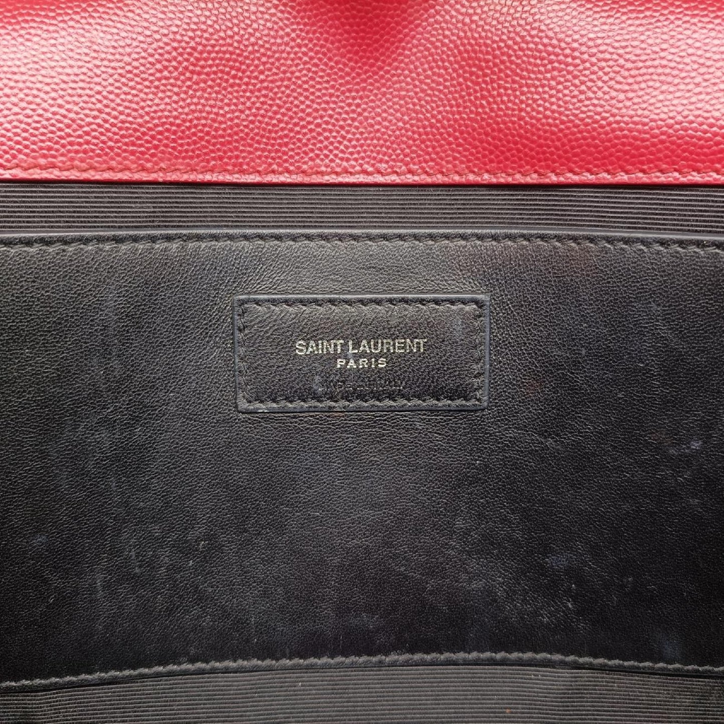 Yves Saint Laurent Kate Red Caviar Skin Shoulder Bag 364021GAB.364021.0617
