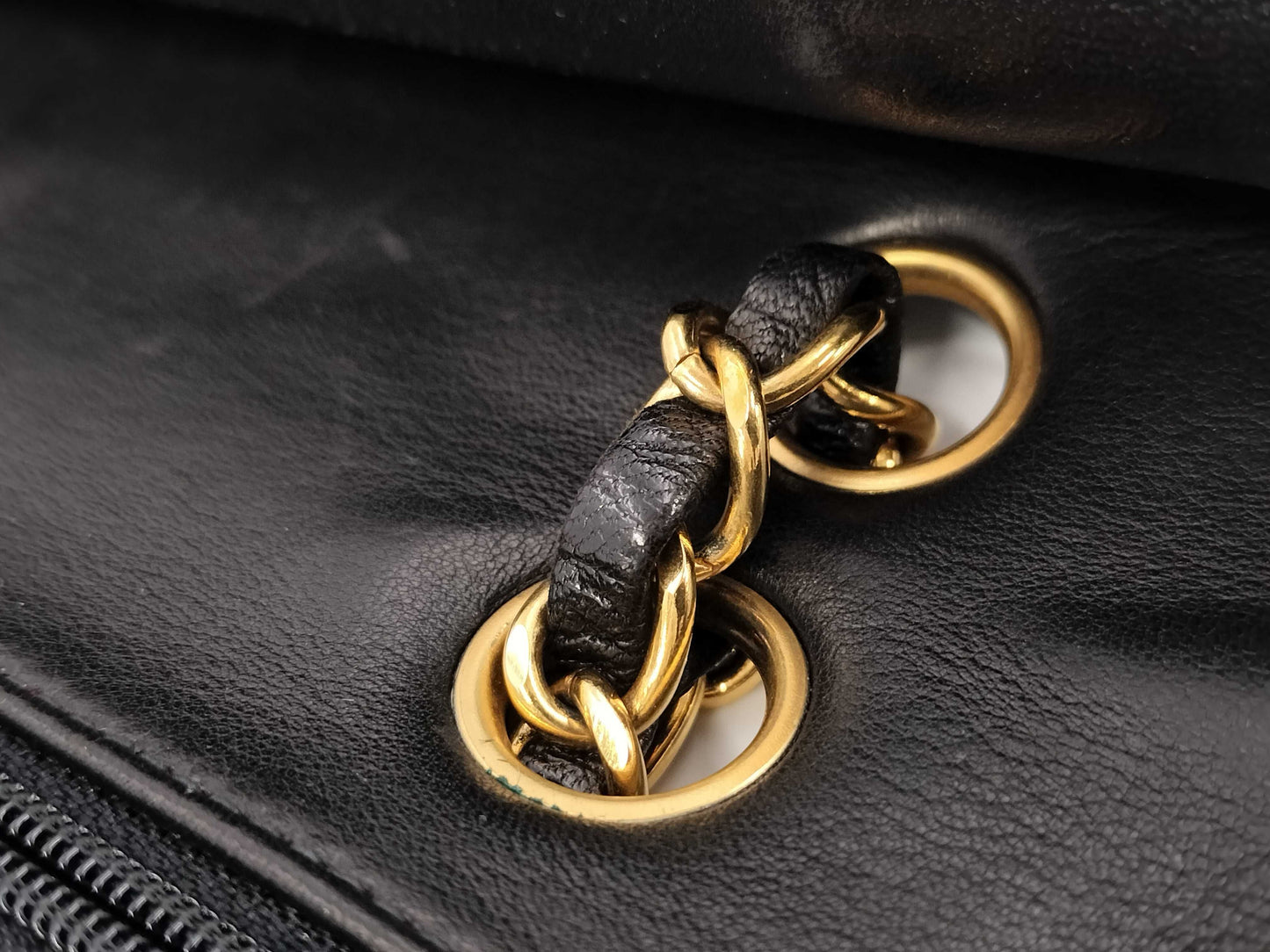 CHANEL Lamb Matelasse 25 Double Flap Chain Shoulder Bag, No. 3