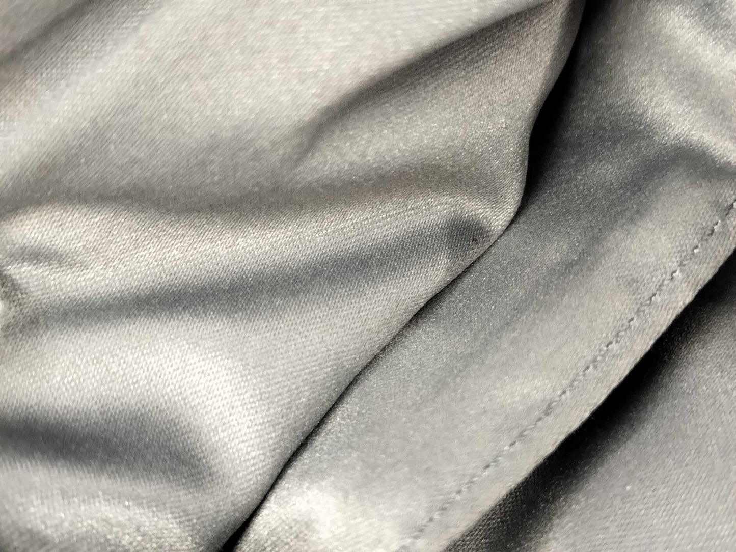 CHANEL Metallic Silver Waist Pouch, 19th Series, A94102