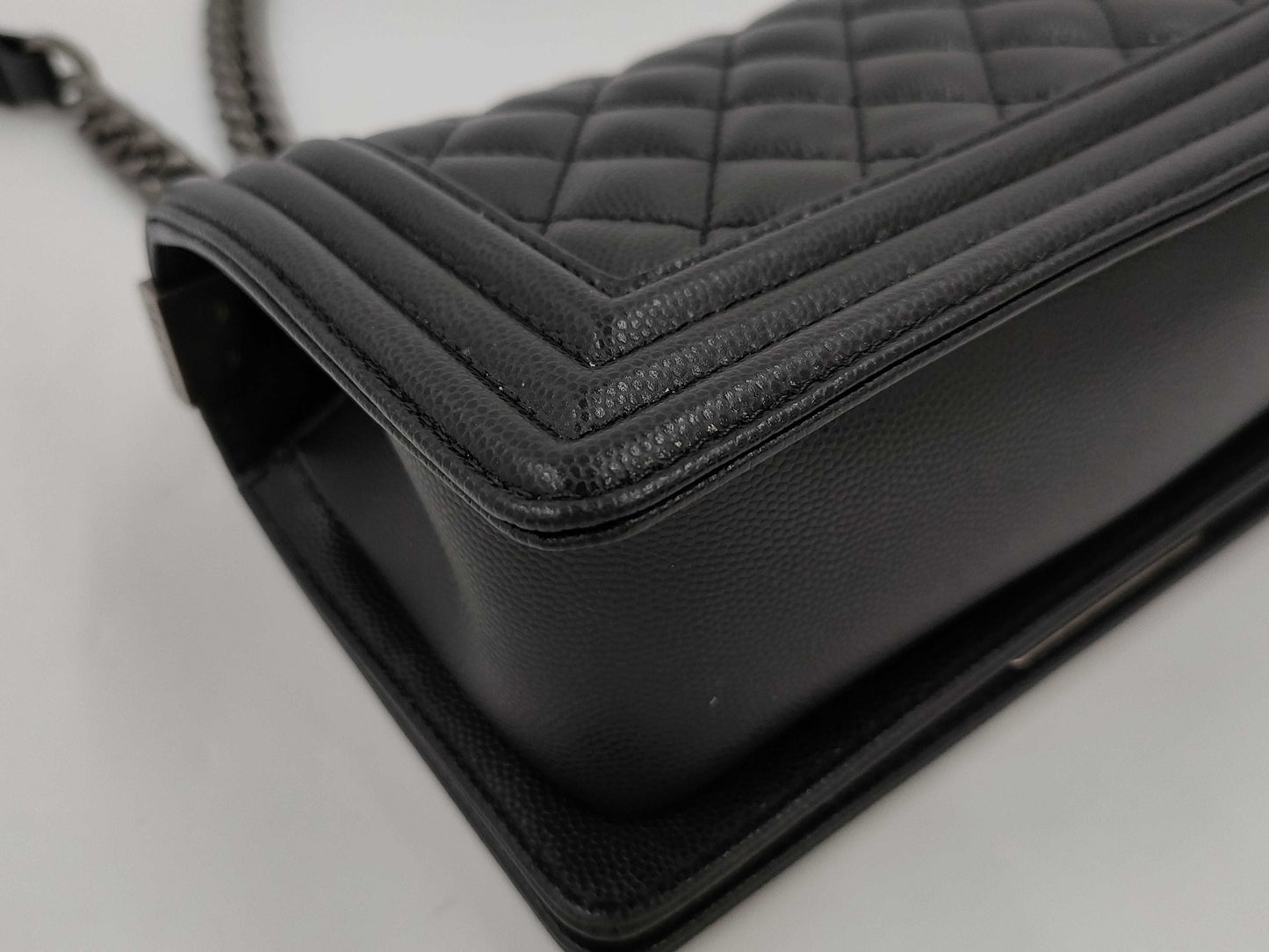 CHANEL Boy Chanel Small Black Shoulder Bag A67085