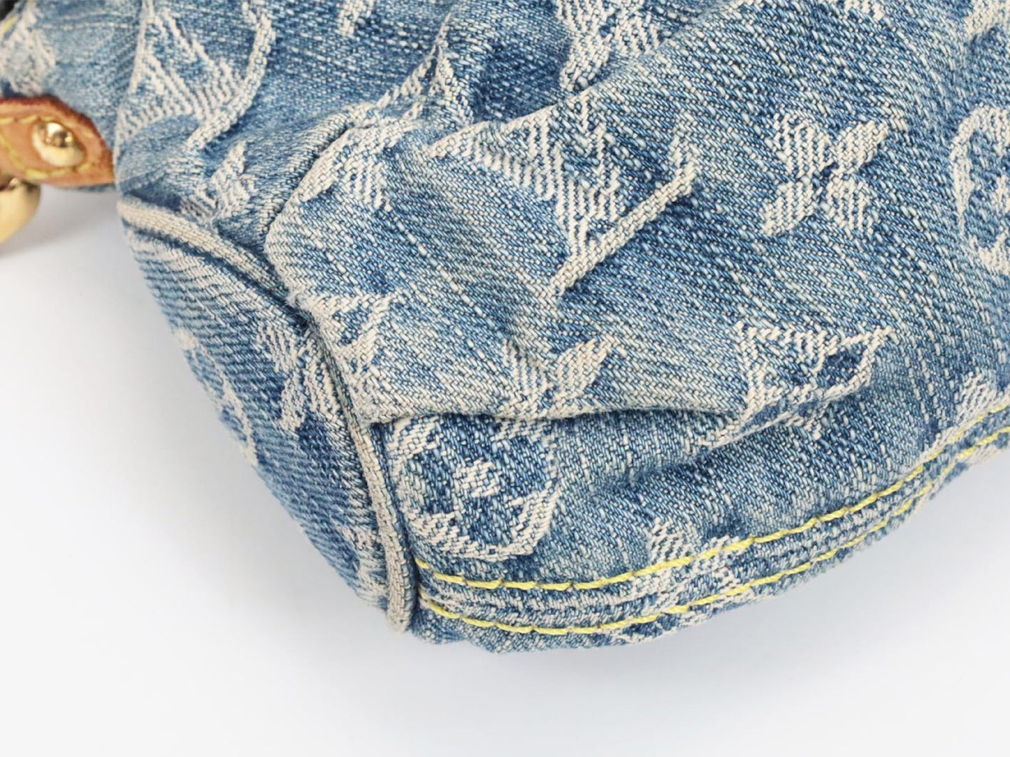 LOUIS VUITTON Denim Mini Pretty Shoulder Bag