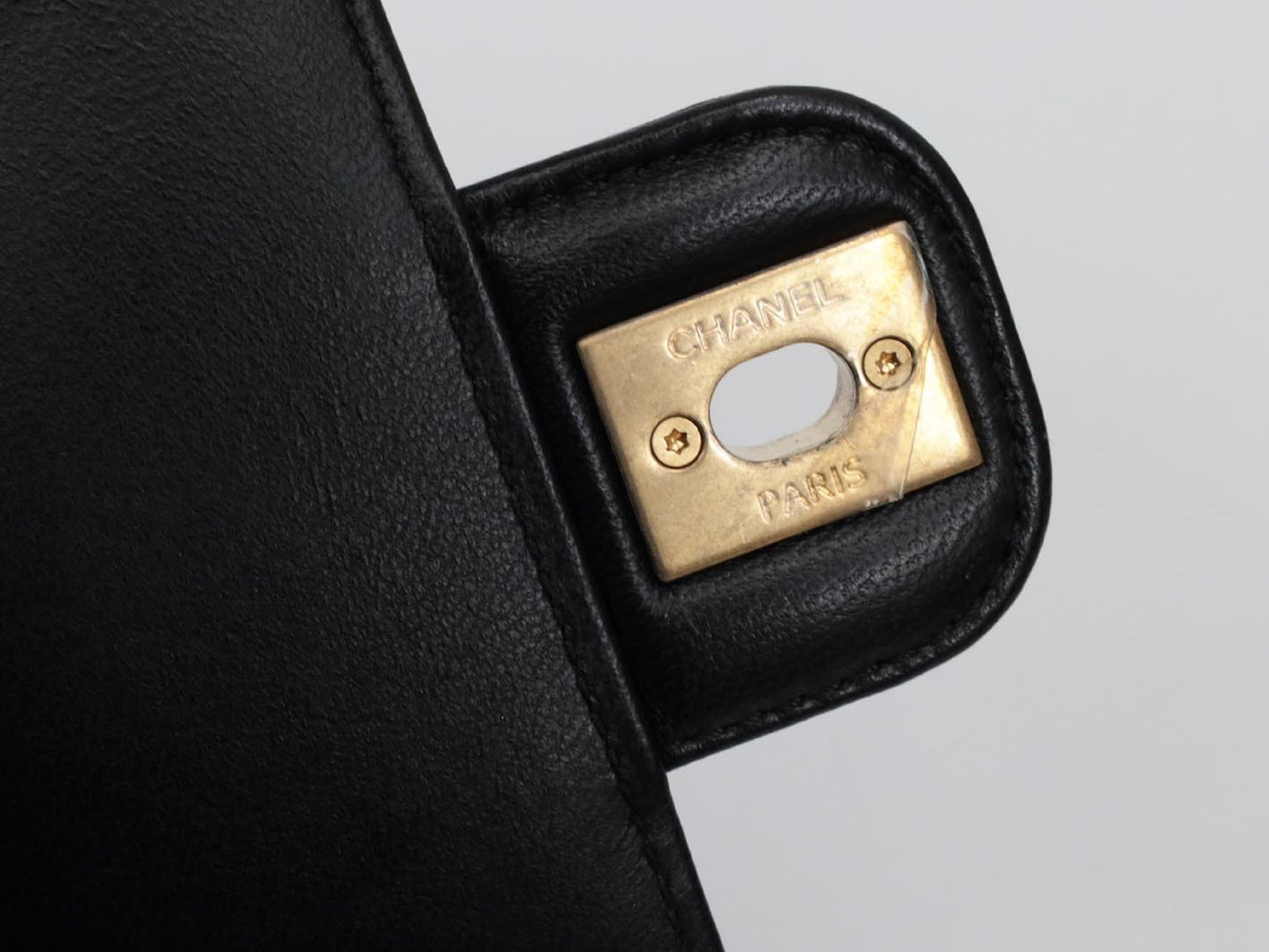 CHANEL Mini Matelasse Jeweled Chain Serial Plate Shoulder Bag