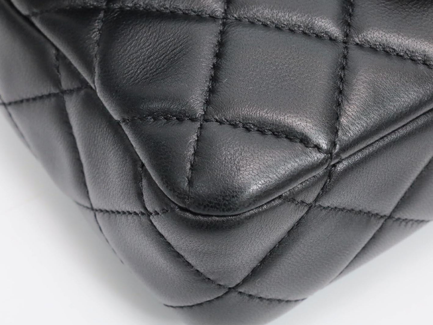 CHANEL Mini Matelasse Jeweled Chain Serial Plate Shoulder Bag