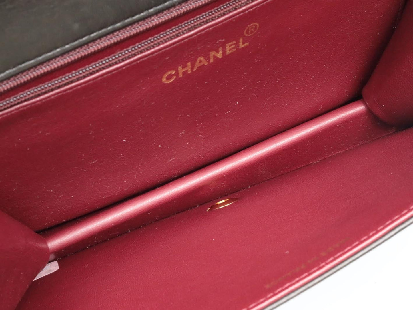 CHANEL Push Lock Full Flap Matelasse No. 3 Shoulder Bag