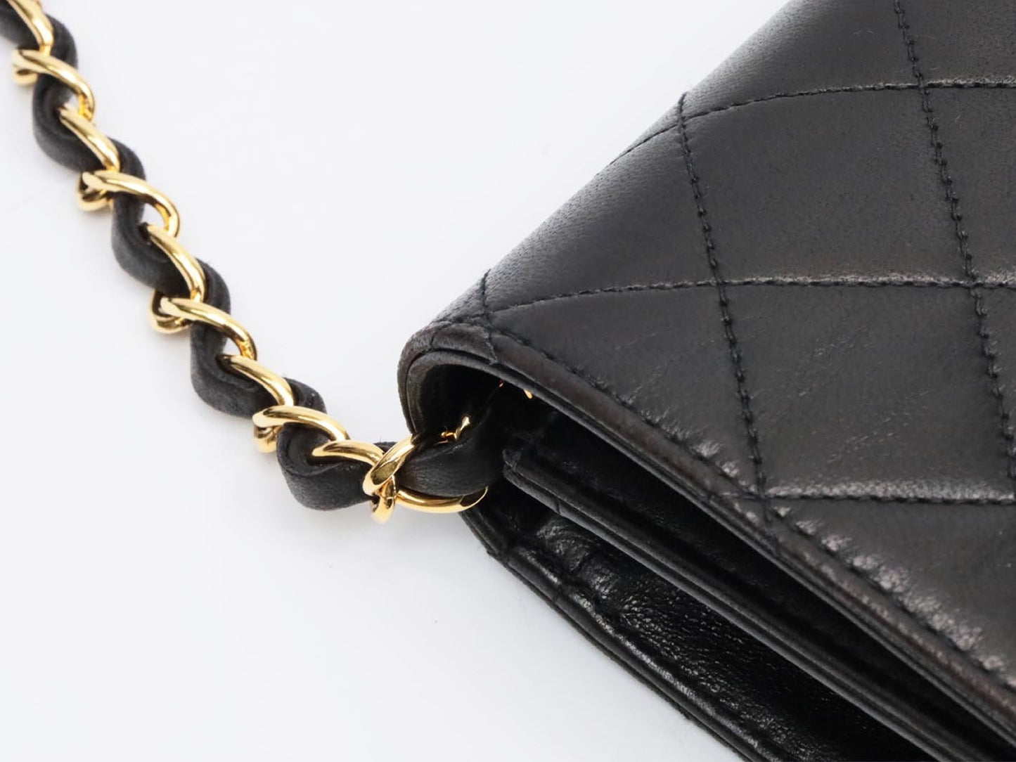 CHANEL Push Lock Full Flap Matelasse No. 3 Shoulder Bag