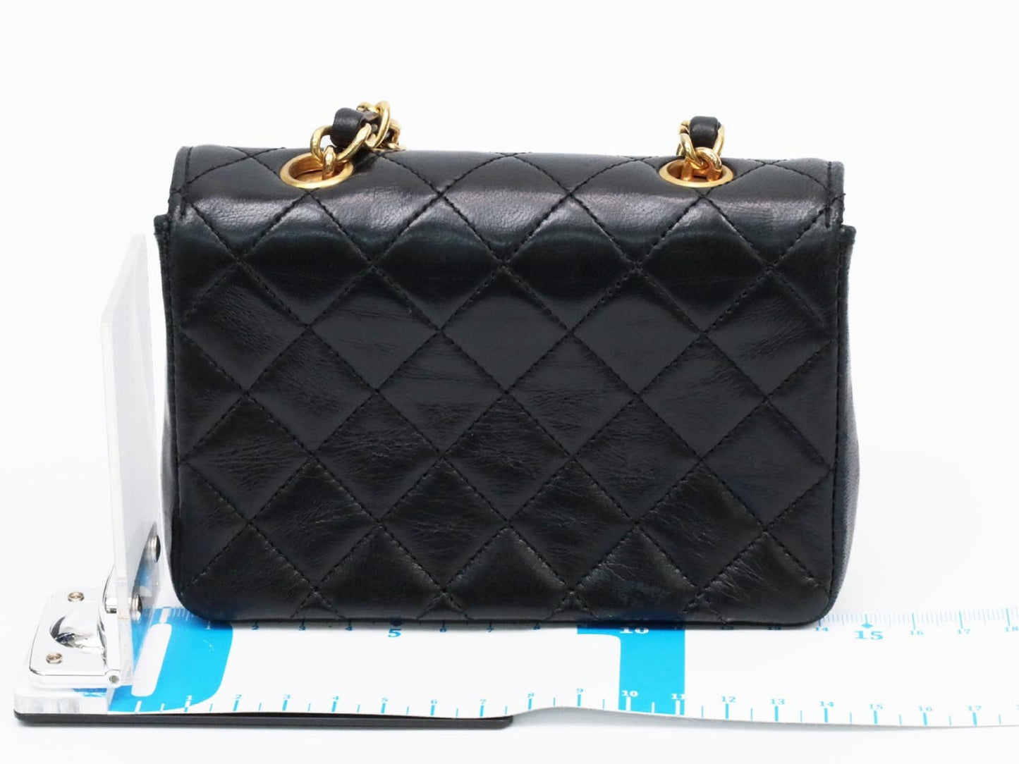 CHANEL Mini Matelasse Lambskin Shoulder Bag, No. 1