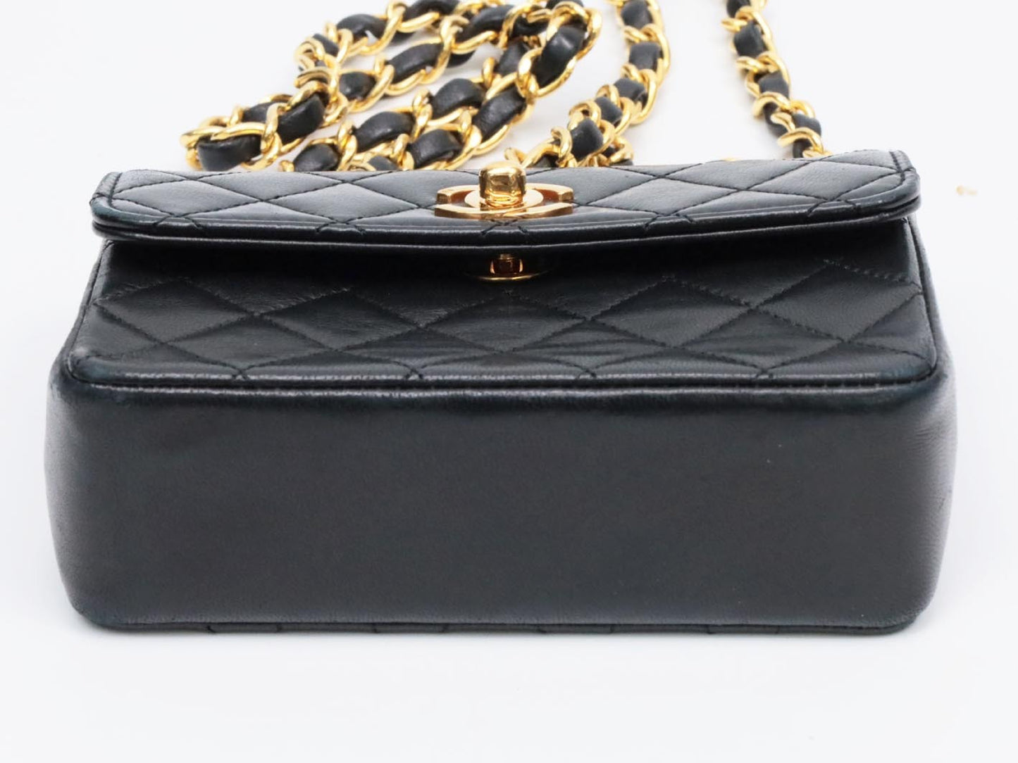 CHANEL Mini Matelasse Lambskin Shoulder Bag, No. 1