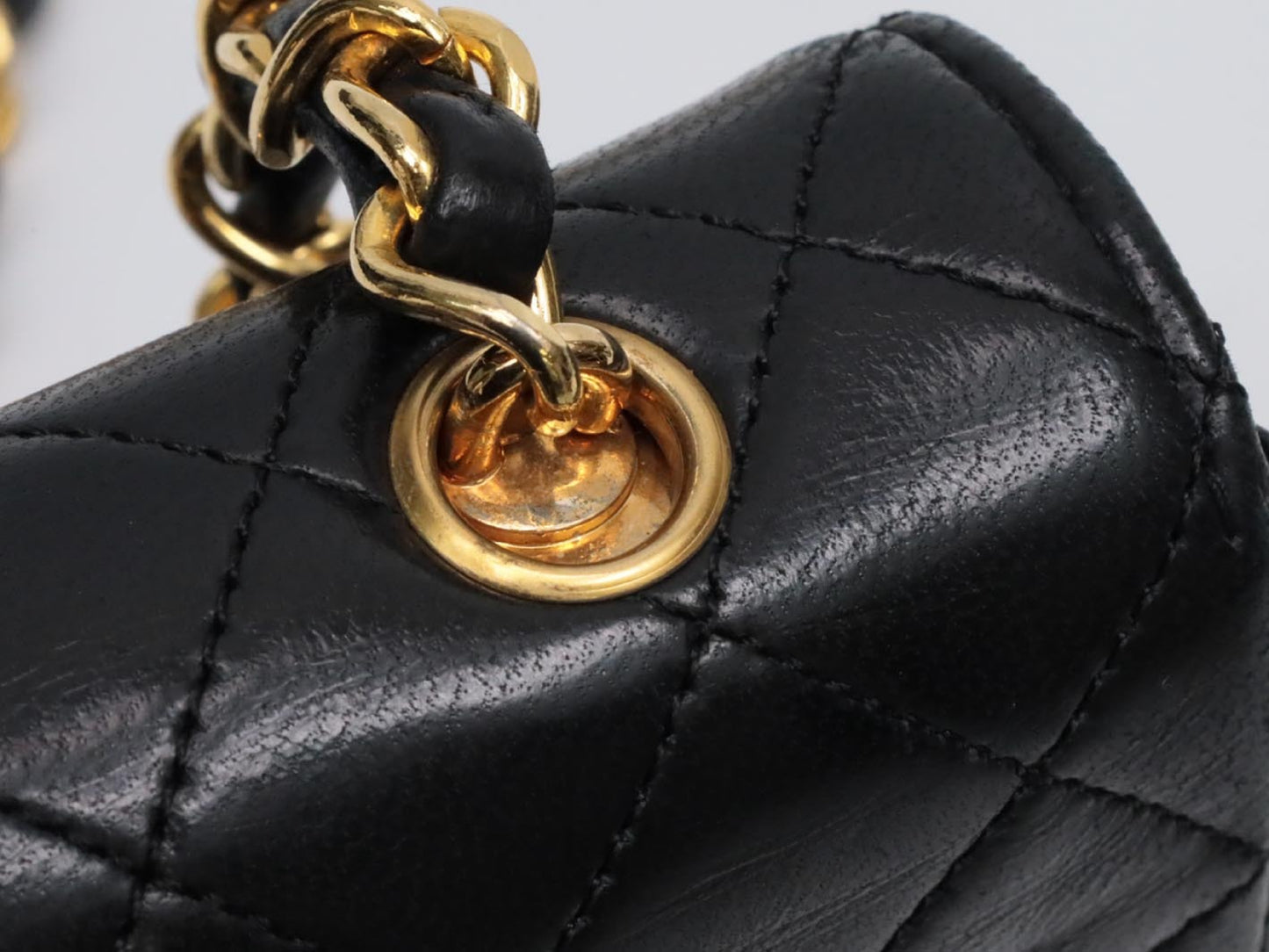 CHANEL Mini Matelasse Lambskin Shoulder Bag, No. 1