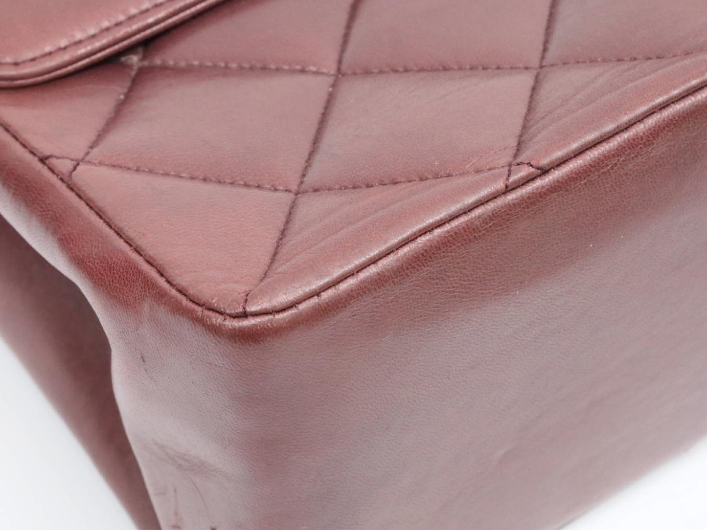 CHANEL Deca Matelasse No. 2 Brown Shoulder Bag